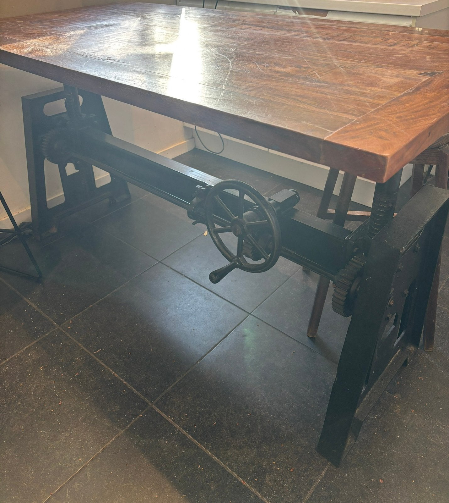 Prachtige design keukentafel, Huis en Inrichting, Ophalen, Zo goed als nieuw