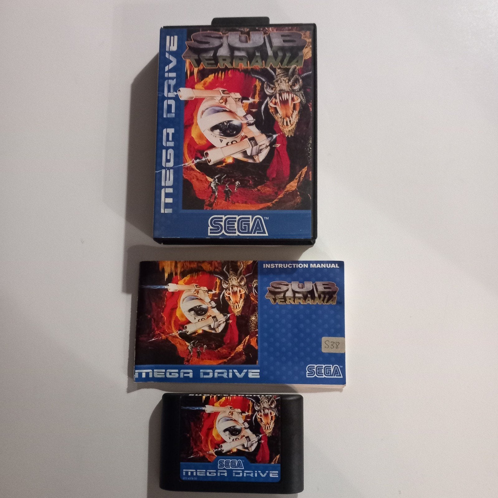 Sub Terrania Sega Mega Drive pal, Ophalen of Verzenden, Mega Drive