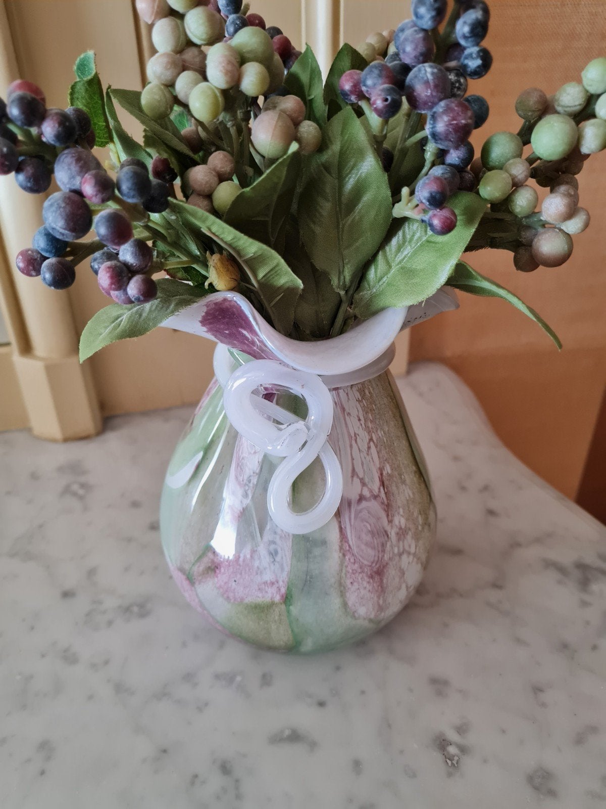 Mondgeblazen vaas, Ophalen, Overige kleuren, Nieuw, Glas