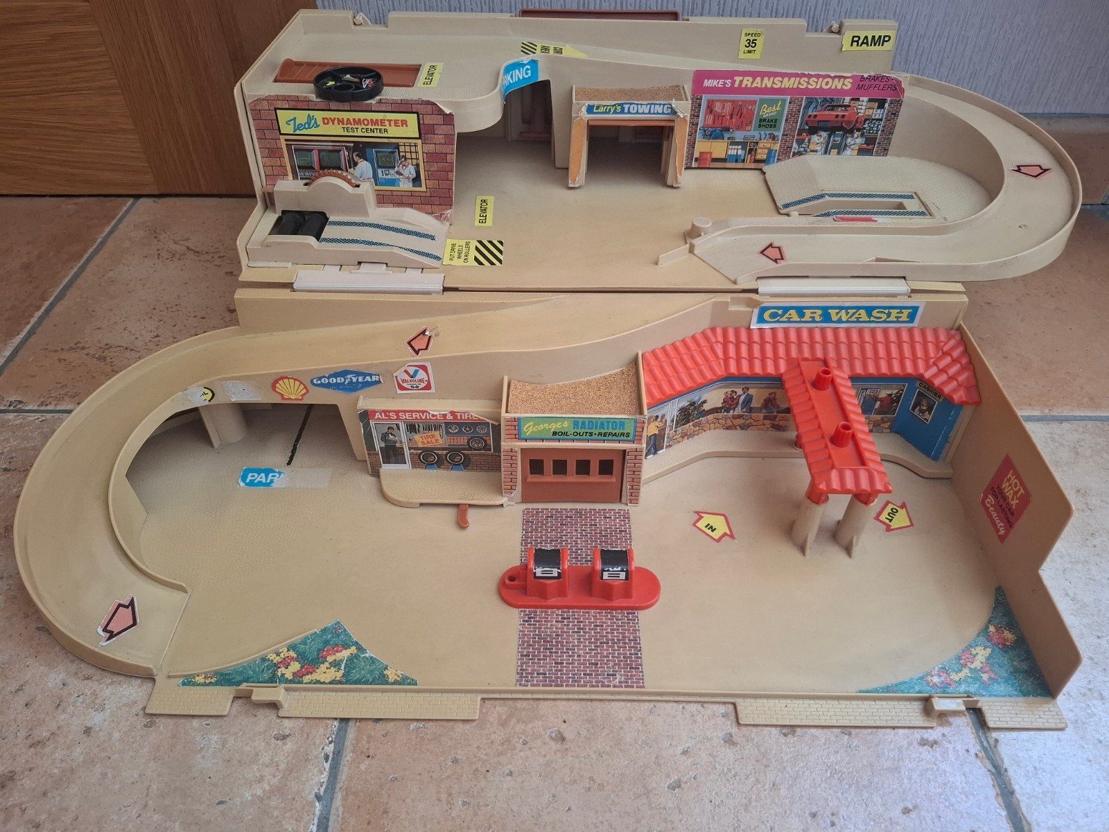 Vintage Hot Wheels Service Center, Verzamelen, Ophalen of Verzenden, Gebruikt