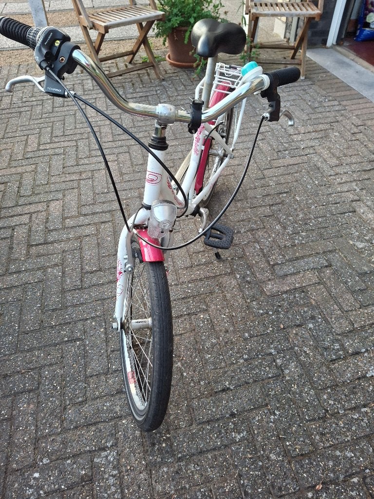 Meisjesfiets 20 inch Oxfort, Ophalen, Gebruikt, Oxfort, 20 inch