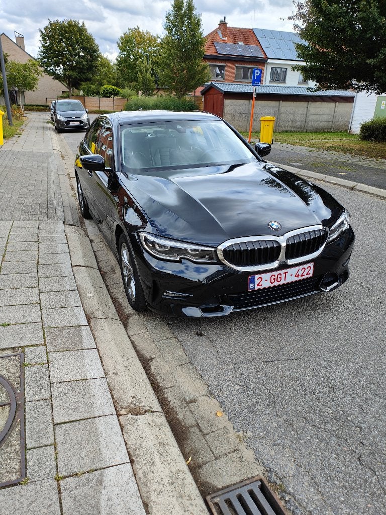 BMW 330e 2020 Sportline 292pk, Auto's, BMW, Automaat, Zwart, Leder, 5 deurs