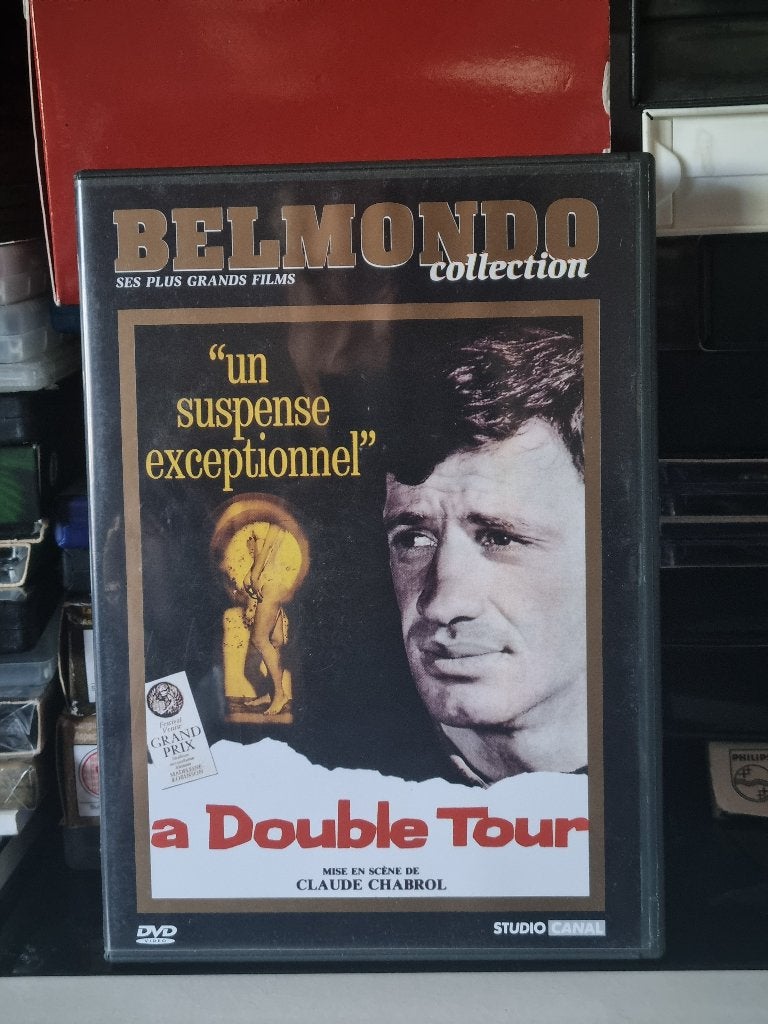 A Double Tour? Claude Chabrol, JP Belmondo, Antonella Lualdi, Ophalen of Verzenden, Frans, Frans