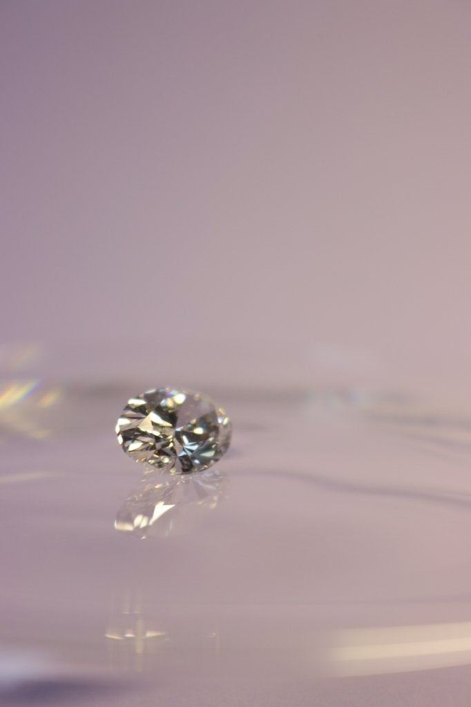 4.02 ct IGI Diamant — Ovaal — G/VS1, Handtassen en Accessoires, Edelstenen, Nieuw, Ophalen
