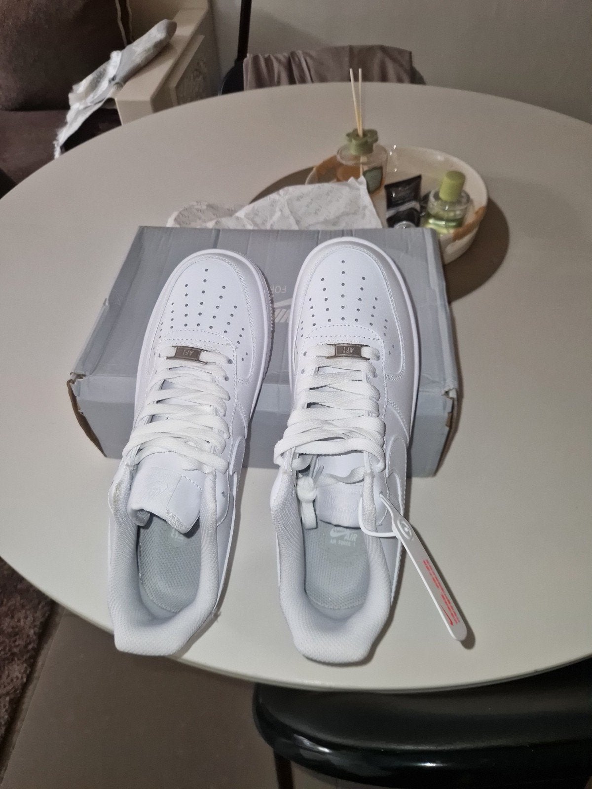 Nike Air Force 1 '07 Low – All White – Maat 41 (Nieuw in doo, Wit, Nike, Nieuw, Ophalen of Verzenden