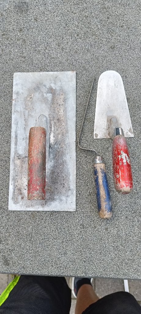 metsel set, Ophalen, Gebruikt