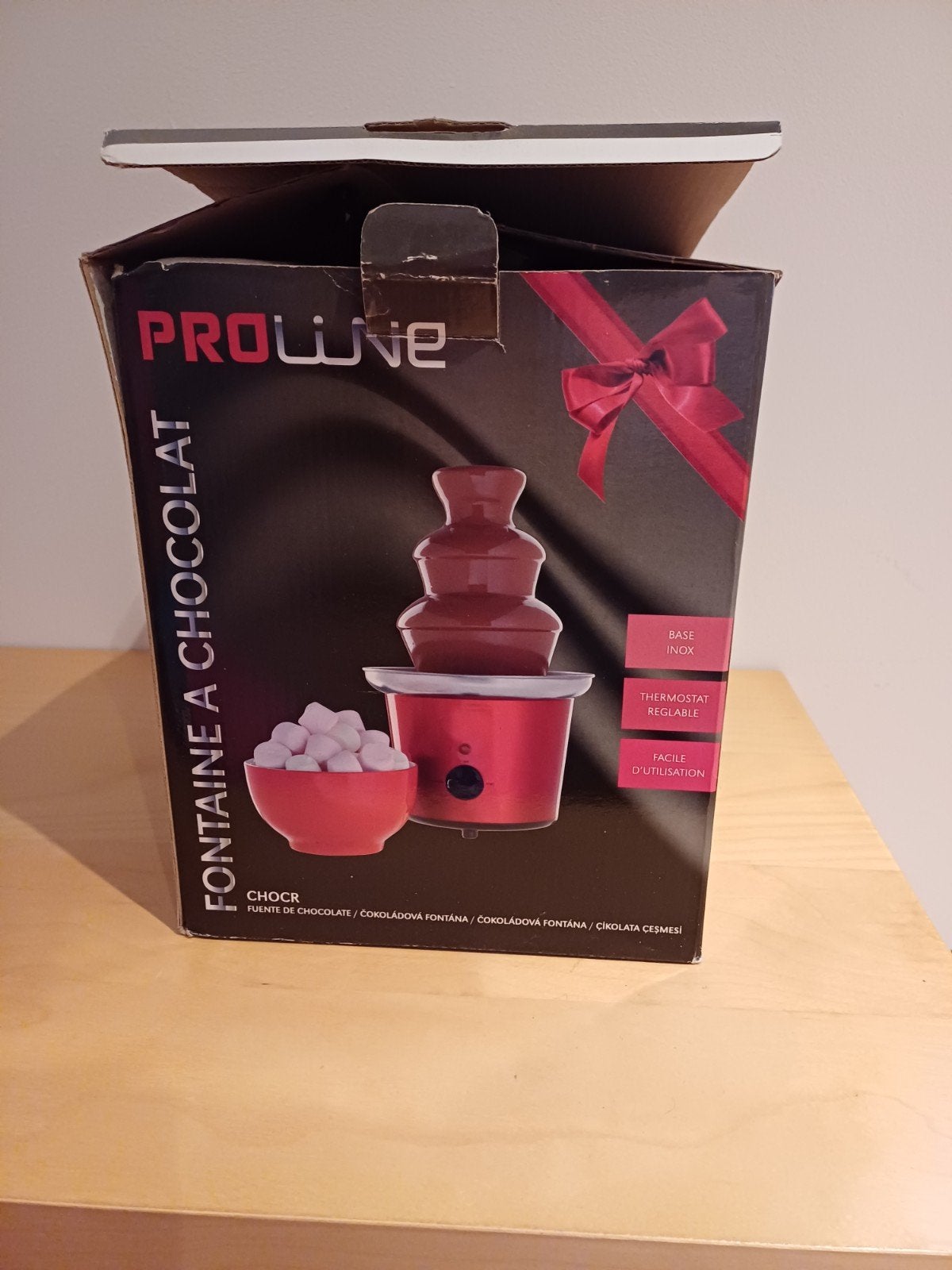 Chocoladefontein, Elektronische apparatuur, Fonduesets, Ophalen