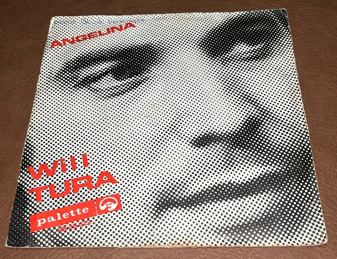 Will Tura ‎– Angelina - 7” vinyl single - BE, Ophalen of Verzenden, Gebruikt