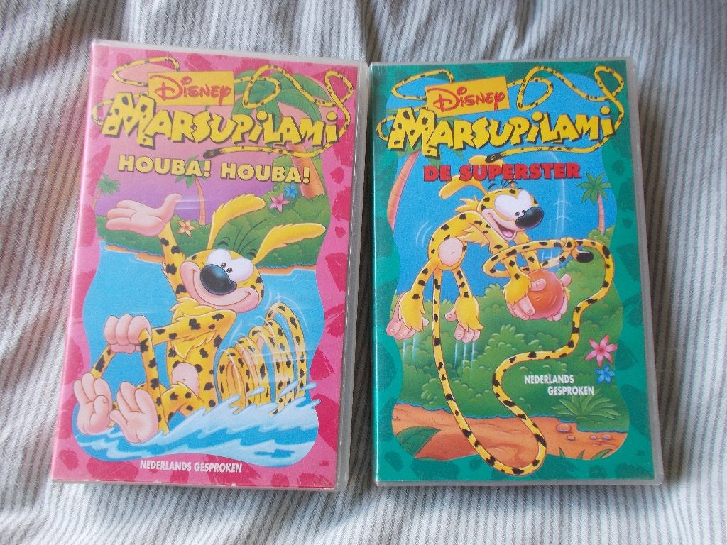 Marsupilami  VHS 1994, Ophalen of Verzenden, Gebruikt, Overige typen