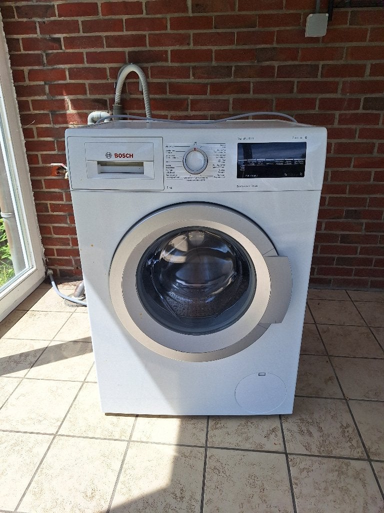 Wasmachine, Ophalen, 1200 tot 1600 toeren, Gebruikt, 8 tot 10 kg
