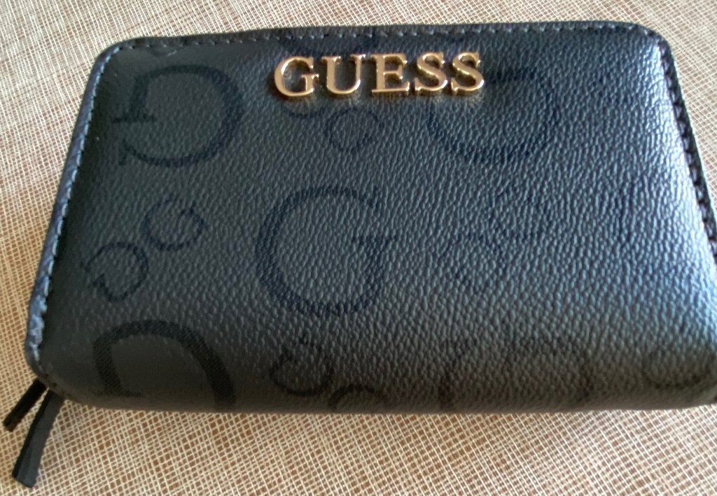 Portemonnee dames Guess, Gris, Enlèvement ou Envoi, Guess, Comme neuf