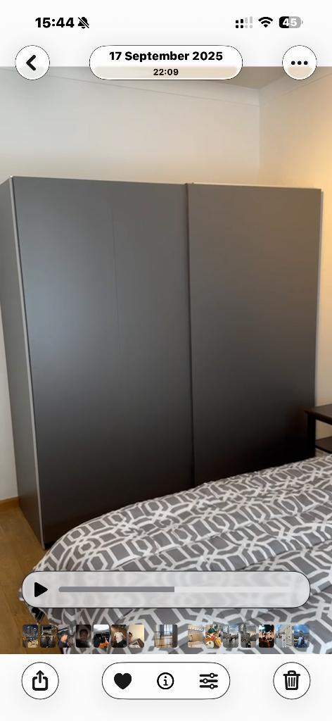 Placard IKEA neuf, Neuf, 200 cm ou plus, 200x200x66, Enlèvement