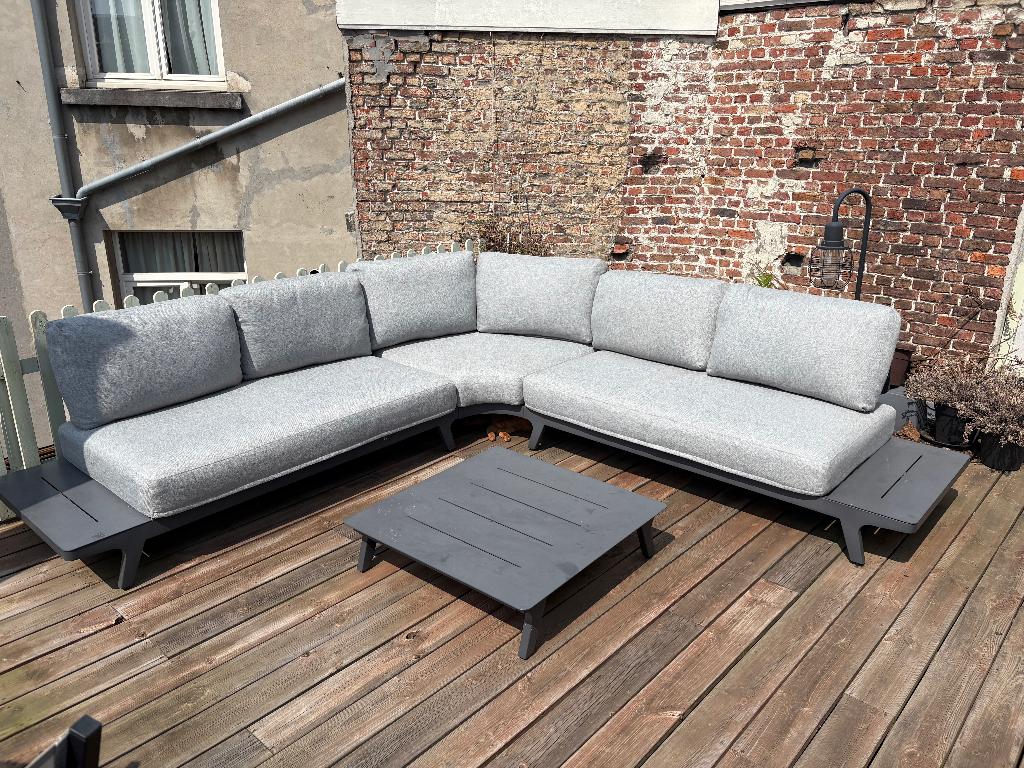 Bristol bolzano loungeset, Ophalen, Gebruikt, 6 zitplaatsen, Bank
