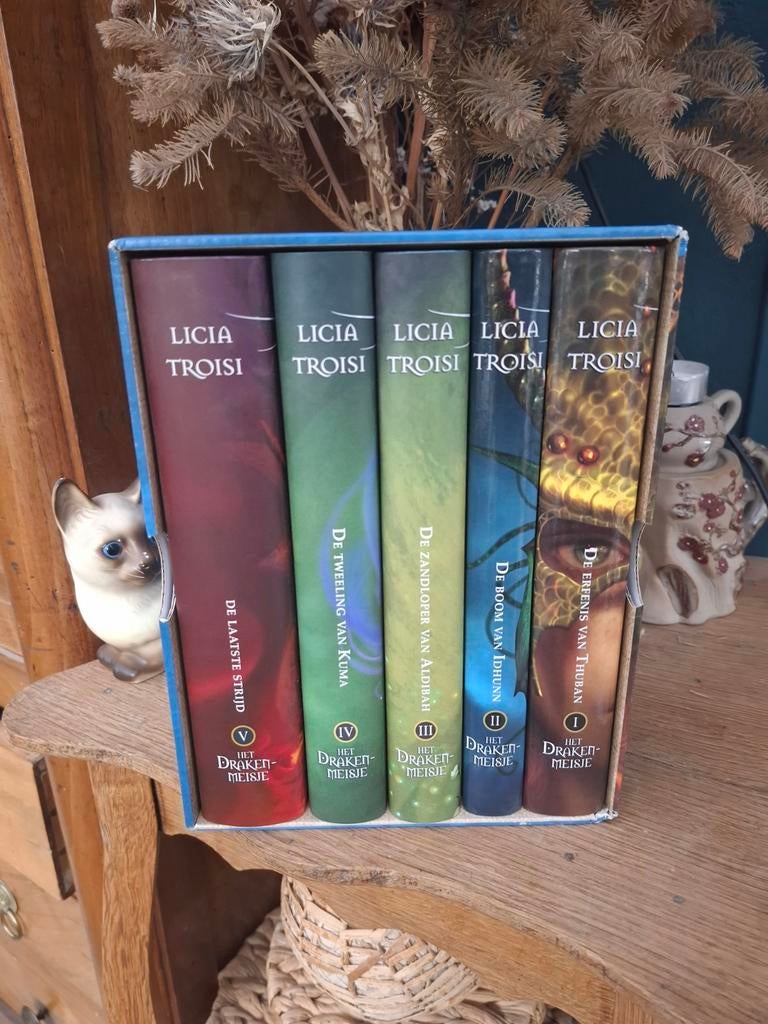 Het drakenmeisje boxset - Licia Troisi, Boeken, Ophalen of Verzenden