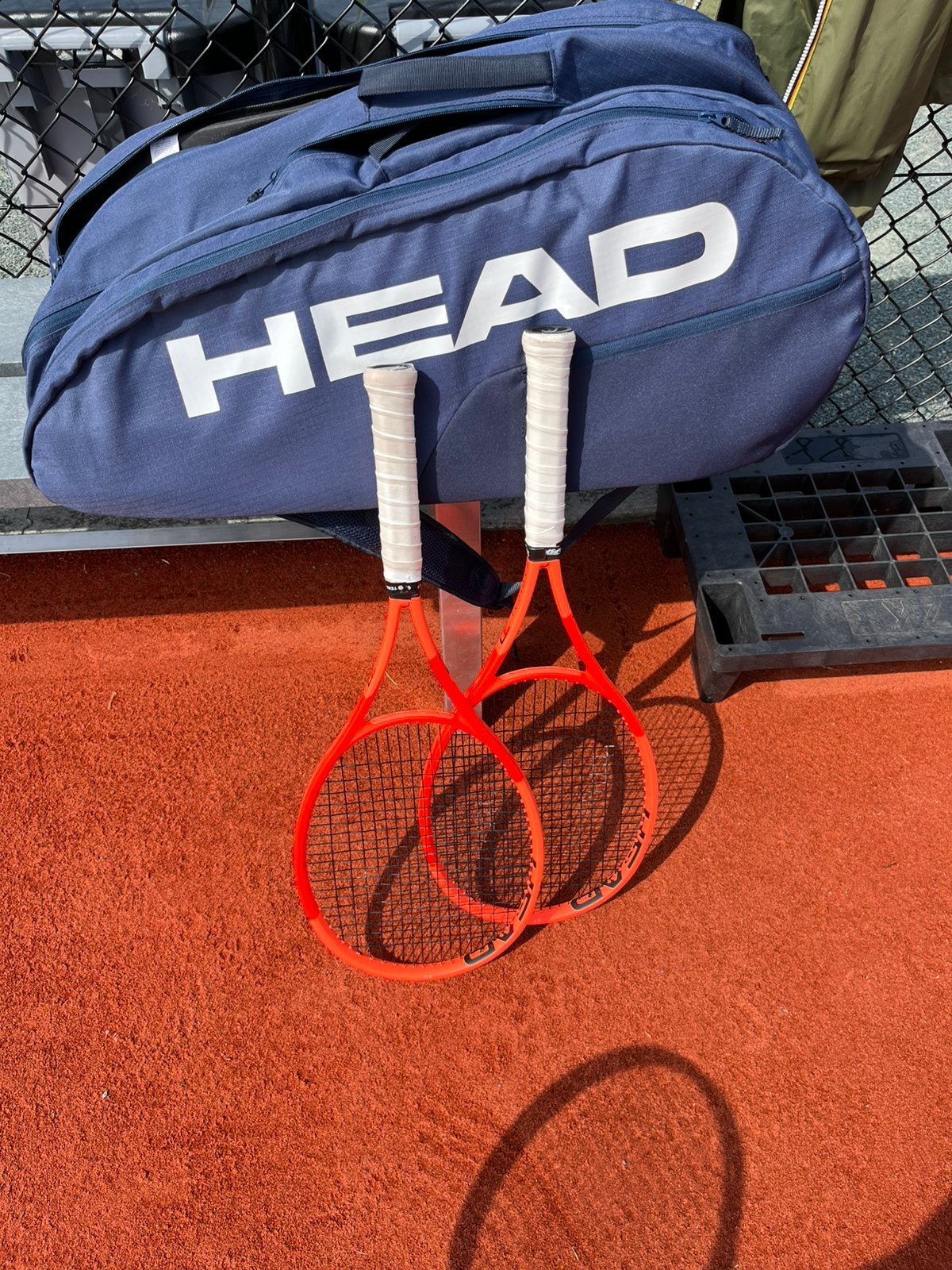 Head Radical 300gr grip 3 als nieuw, Sport en Fitness, Tennis, Ophalen, Zo goed als nieuw, Racket, Head