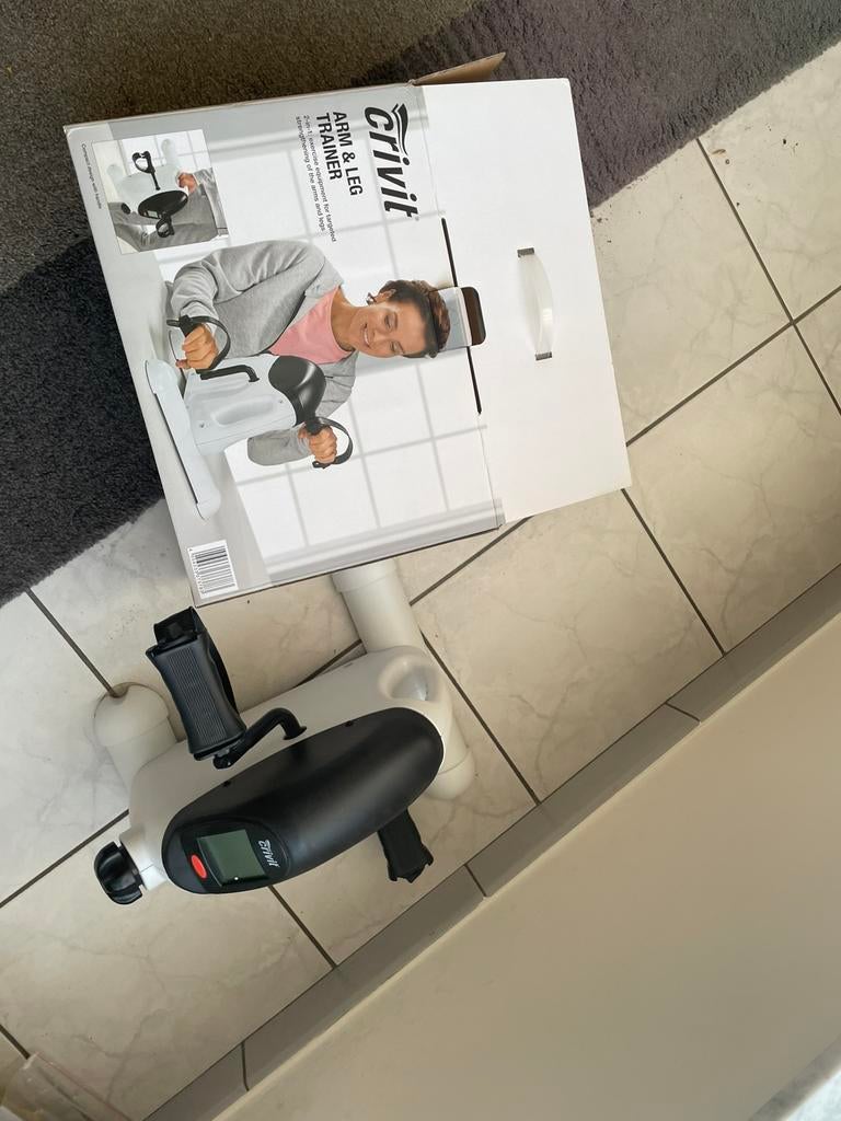 Entraîneur pour bras et jambes Crivit - Compact Home Fitness, Sports & Fitness, Appareils de fitness, Comme neuf, Bras, Enlèvement
