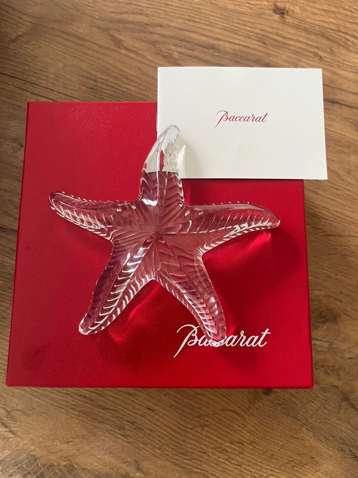 Presse-papier Baccarat en forme d'étoile de mer, Enlèvement ou Envoi