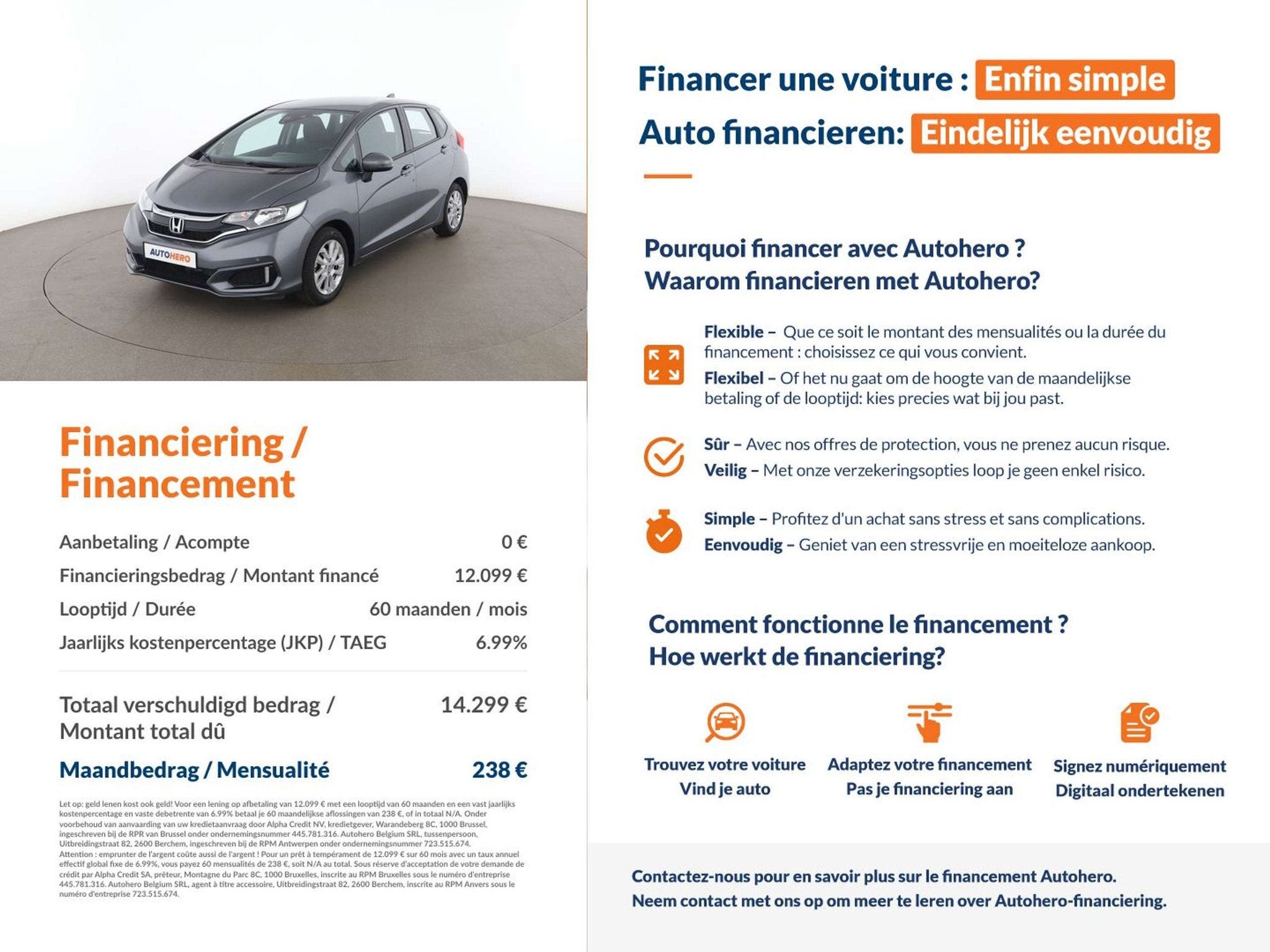 Honda Jazz 1.3 i-VTEC Comfort (bj 2018), Auto's, Voorwielaandrijving, Stof, Gebruikt, Zwart