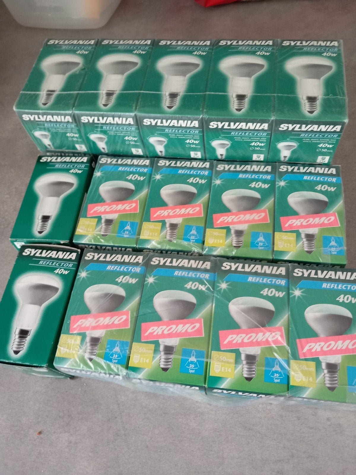 20 spots, Huis en Inrichting, E14 (klein), Nieuw, Sylvania, Ophalen