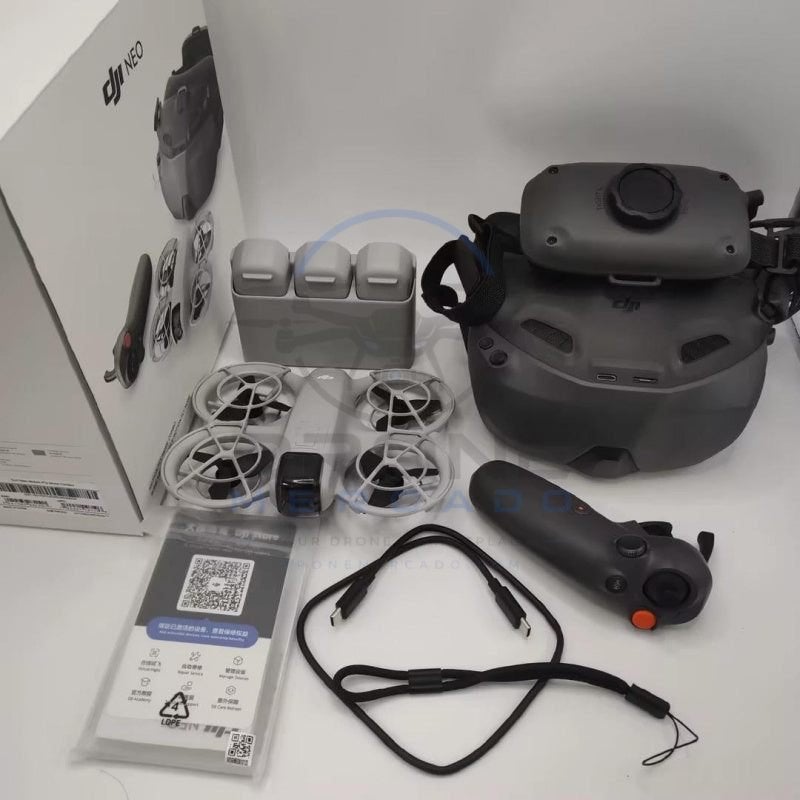 DJI Neo Motion Ctrl FMC 99% gloednieuw, 30 tot 45 minuten, Cameradrone, Extra accu('s), 5 tot 10 kilometer
