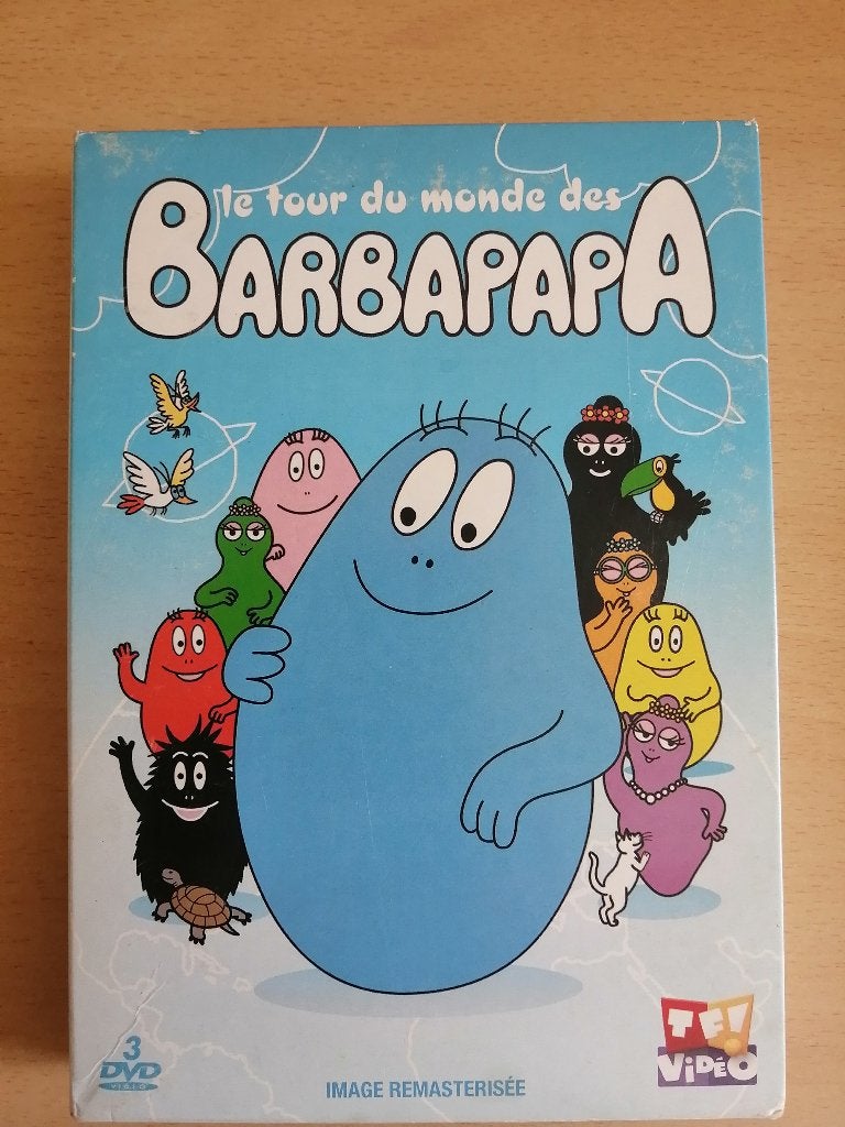 Coffret de 3 DVD Le tour du monde des Barbapapa, Enlèvement ou Envoi, Animation