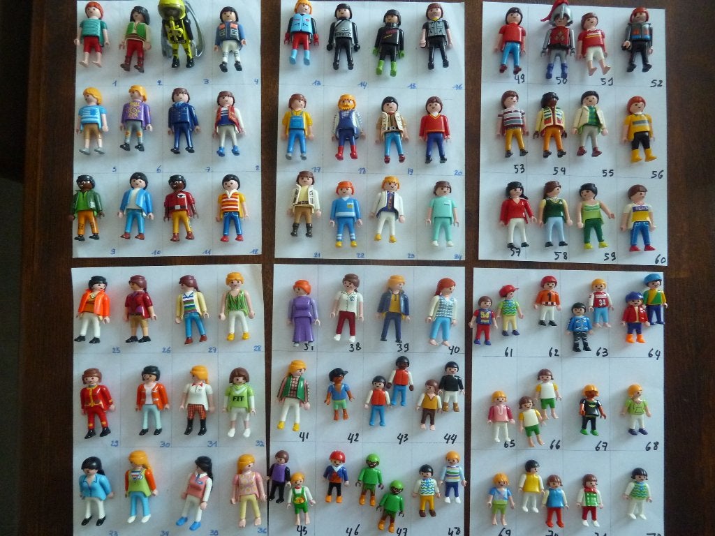 Poupées et chevaux Playmobil, plusieurs photos, Enfants & Bébés, Enlèvement ou Envoi, Comme neuf, Pièces détachées, Figurines