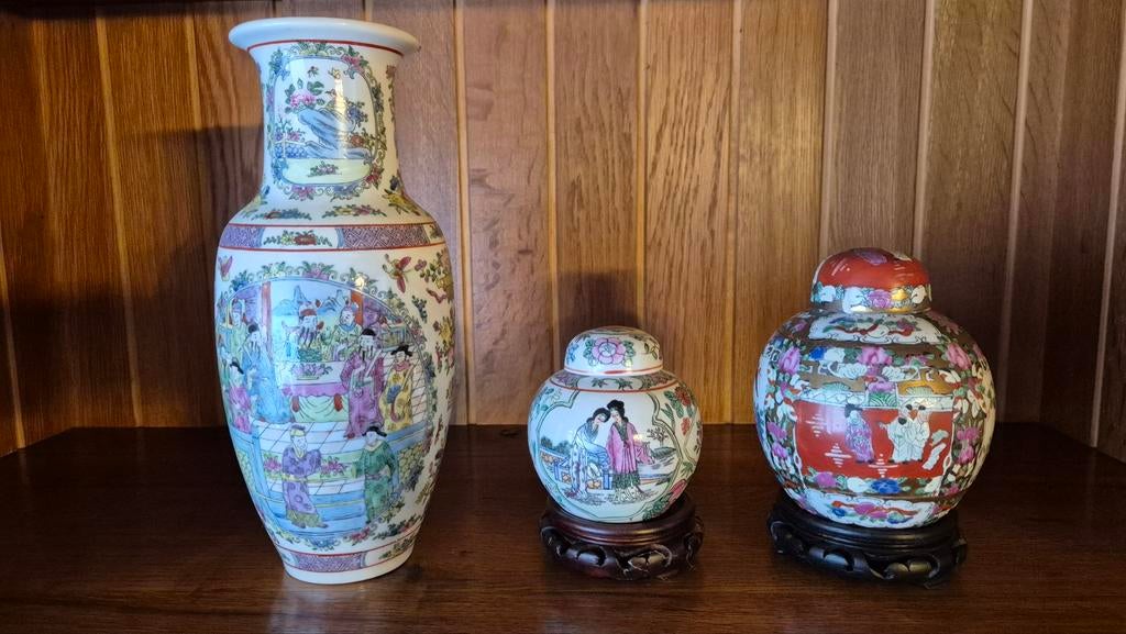 Chinese potten, Enlèvement
