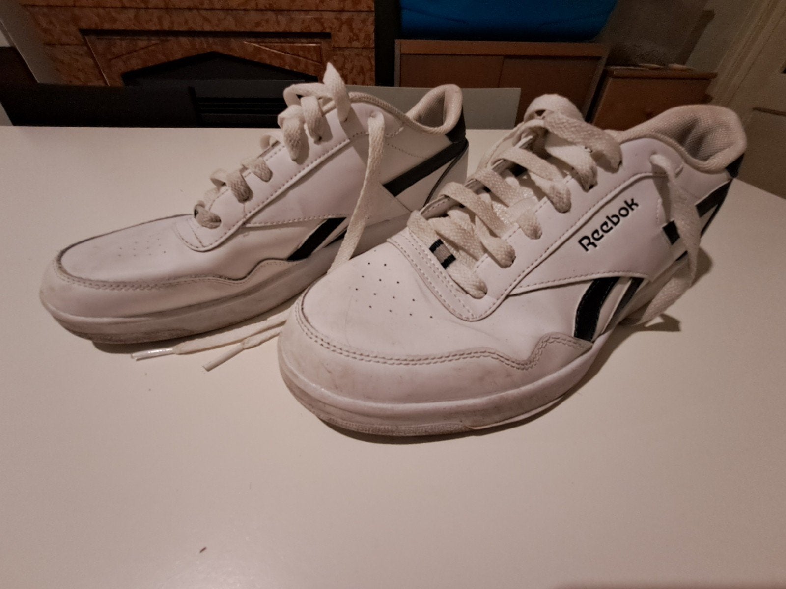 Reebok sneakers maat 44, Ophalen, Wit, Reebok, Sneakers
