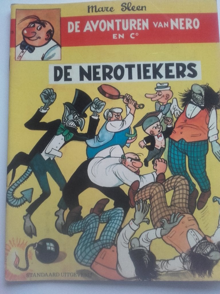 Strip - De avonturen van Nero nr. 19 - De nerotiekers., Boeken, Stripverhalen, Eén stripboek, Ophalen, Gelezen, Marc Sleen