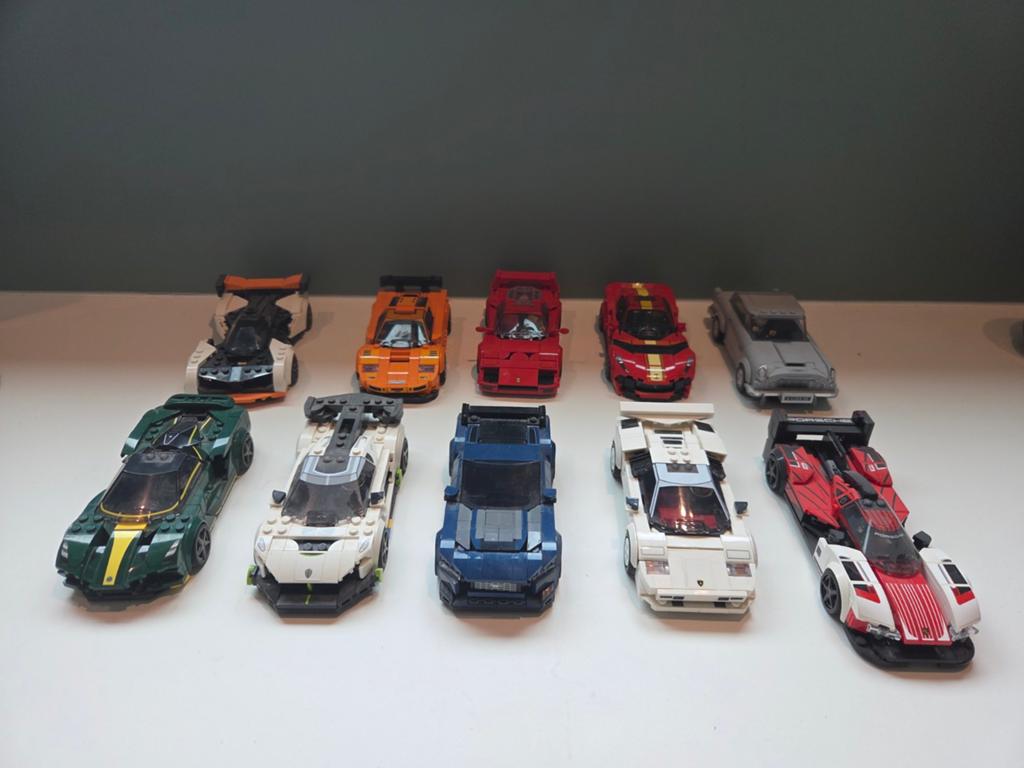 9 Lego Speed Champions sets, Ophalen of Verzenden, Compleet, Lego, Speed Champions