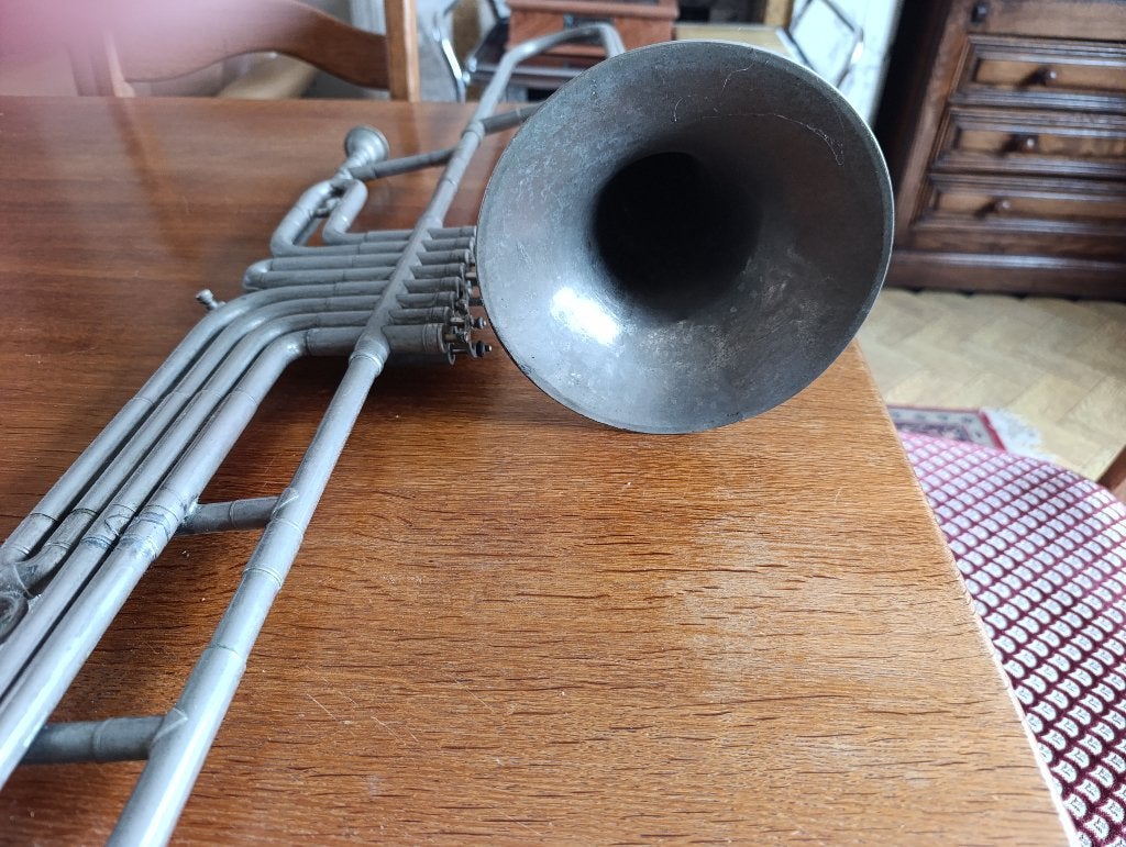 Trombone à piston Van Cauwelaert, Muziek en Instrumenten, Ophalen, Gebruikt