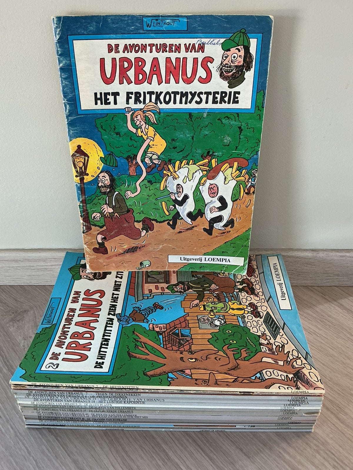 Strips Urbanus, Ophalen, Gelezen