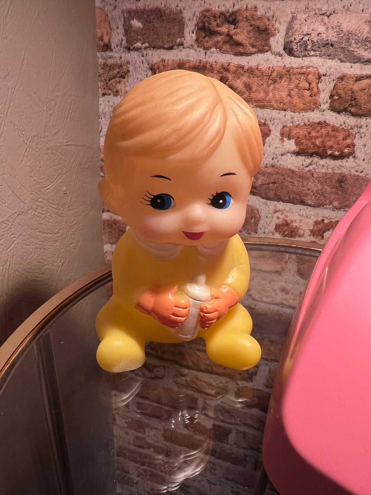 Vintage retro piepseeltje jaren 80, Ophalen of Verzenden, Zo goed als nieuw, Babypop