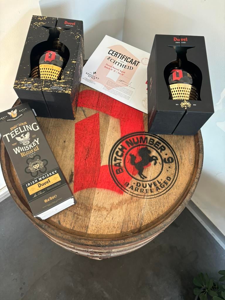 Duvel items, Ophalen, Duvel