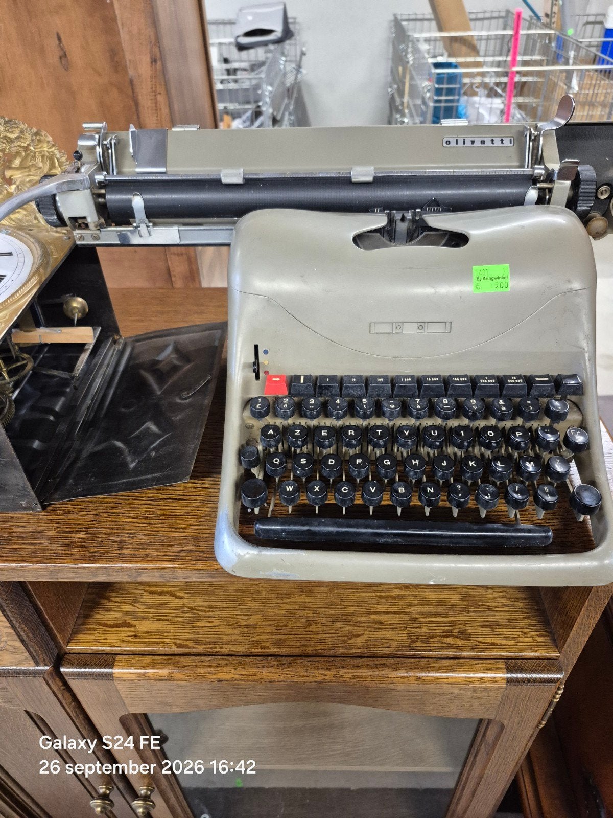 Olivetti typemachine, Ophalen of Verzenden