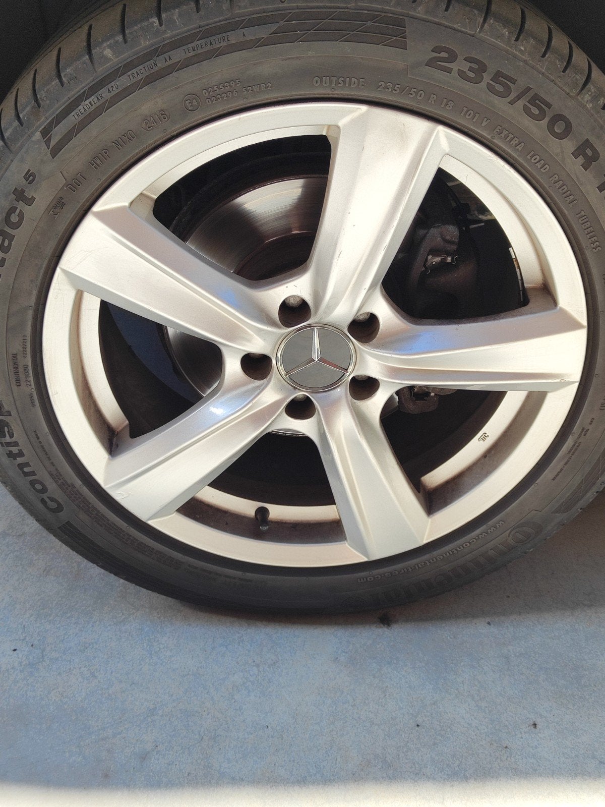 mercedes vito/viano 5x112 18inch, Auto-onderdelen, Banden en Velgen, Ophalen, 18 inch, Zomerbanden, Velg(en)