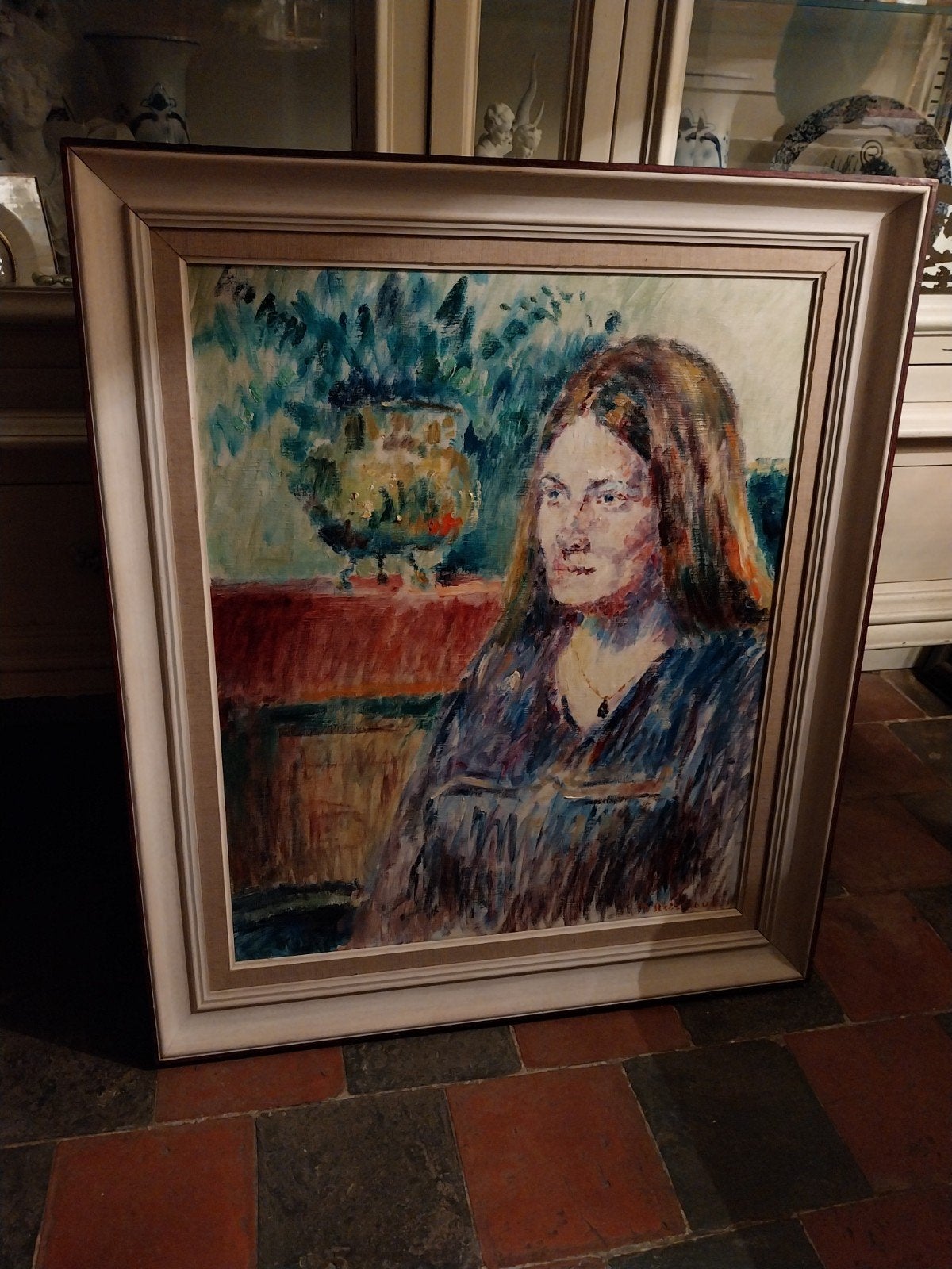 Maurits Helewaut (2X)., Antiek en Kunst, Ophalen, Doek