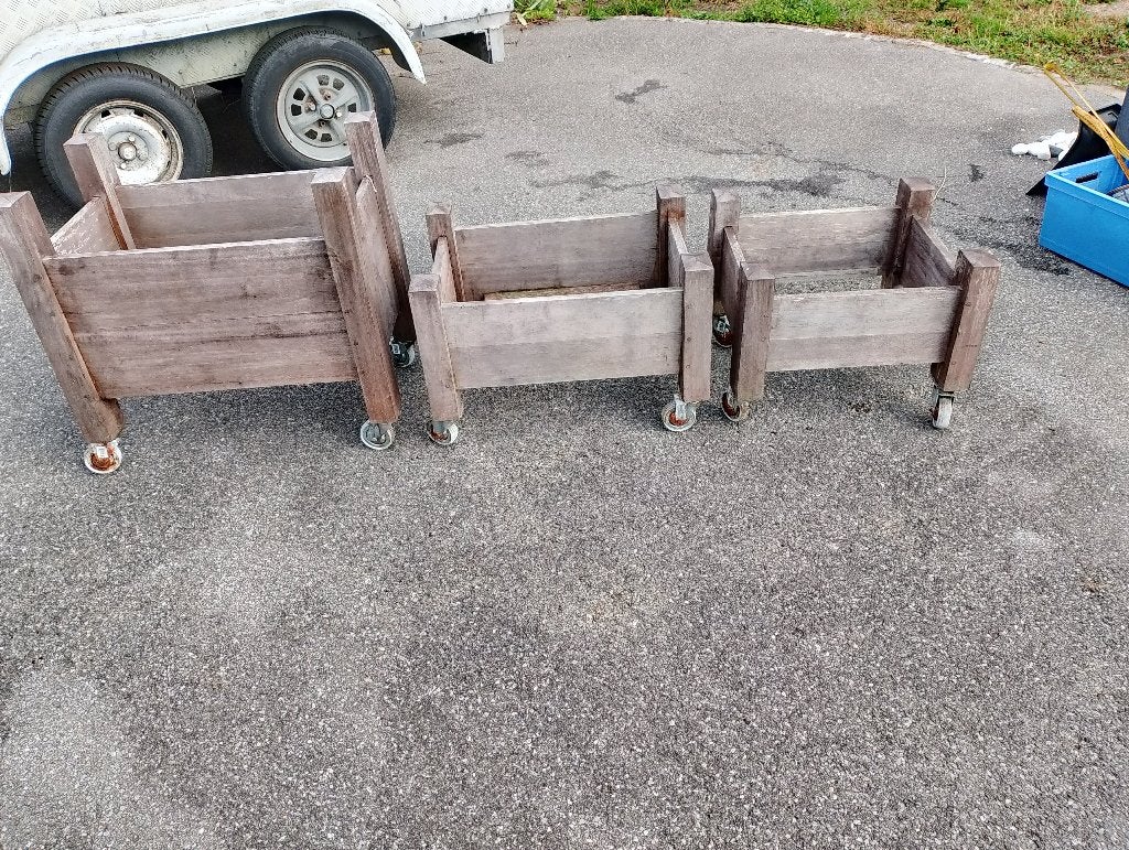 bac a fleur, Enlèvement, Neuf, Bois