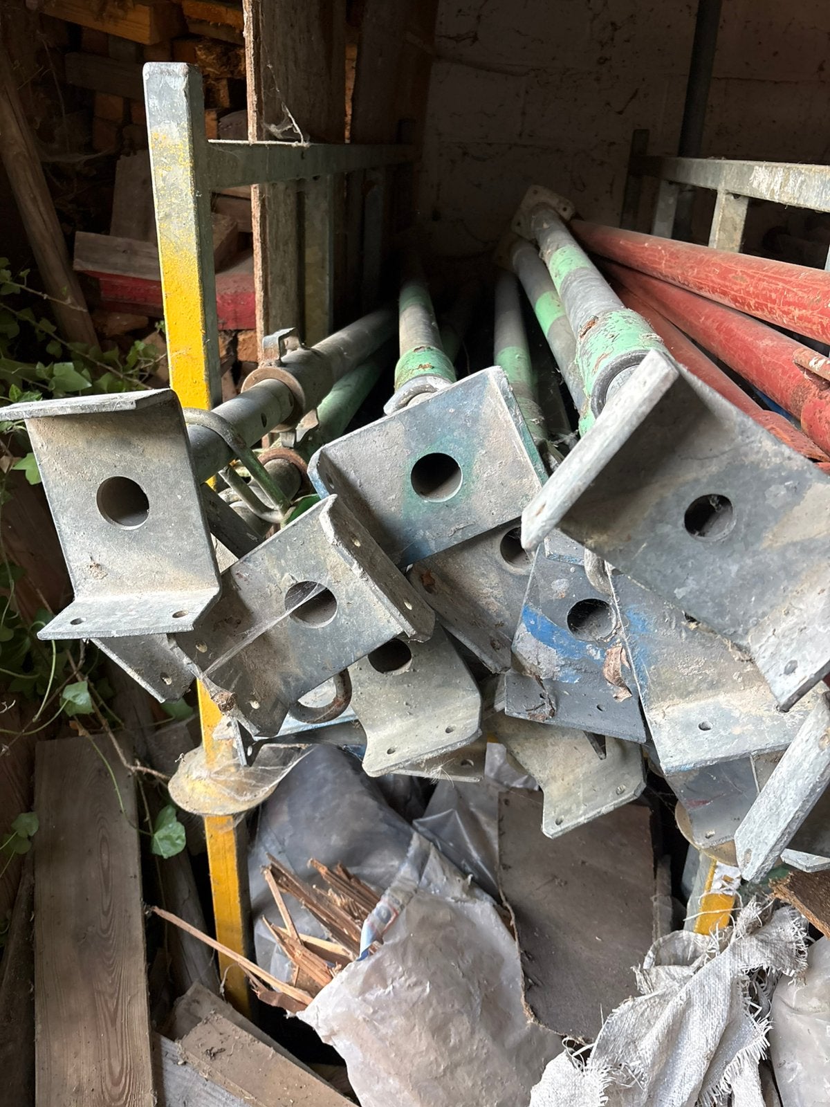 Bretelles de galvanisation, Bricolage & Construction, Enlèvement, Utilisé, Fer