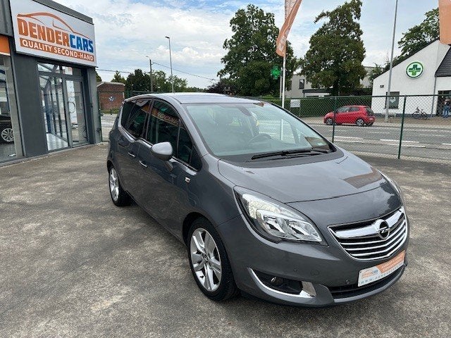 Opel Meriva, 1.4i benzine, 2016, 71.602km's, Camera+Garantie, Euro 6, Bedrijf, Meriva, Achteruitrijcamera