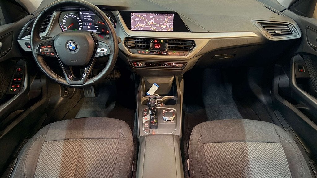 BMW 116 dA Automaat LED CarPlay EURO 6d Garantie, Autos, Achat, Euro 6, Entreprise, Noir