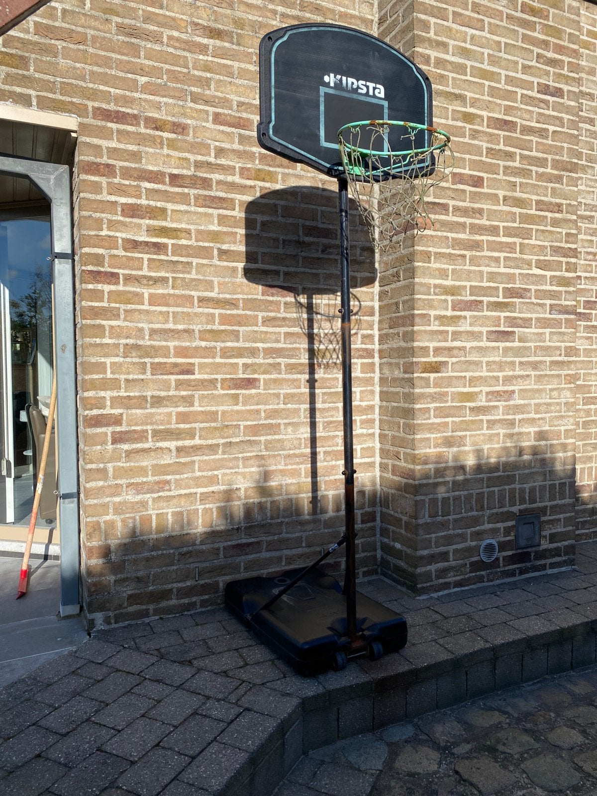 Basketbal net, Ophalen, Gebruikt