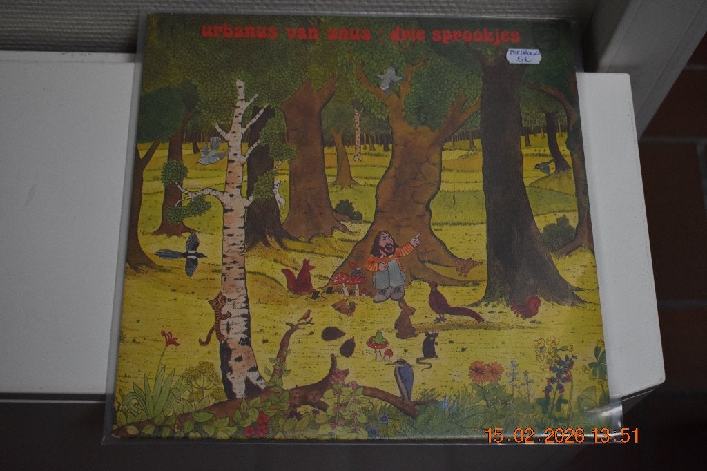 2 LP's : "Urbanus van Anus", Beschermende buitenhoes, Ophalen of Verzenden, Gebruikt, LP