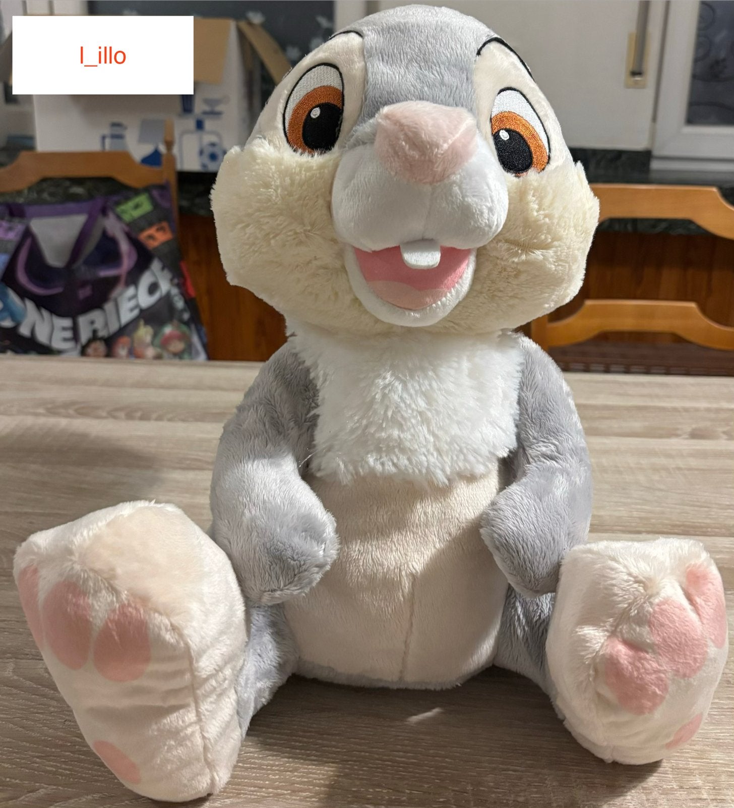 PELUCHE PANPAN LAPIN 🐇, Enlèvement, Comme neuf, Autres types, Autres marques