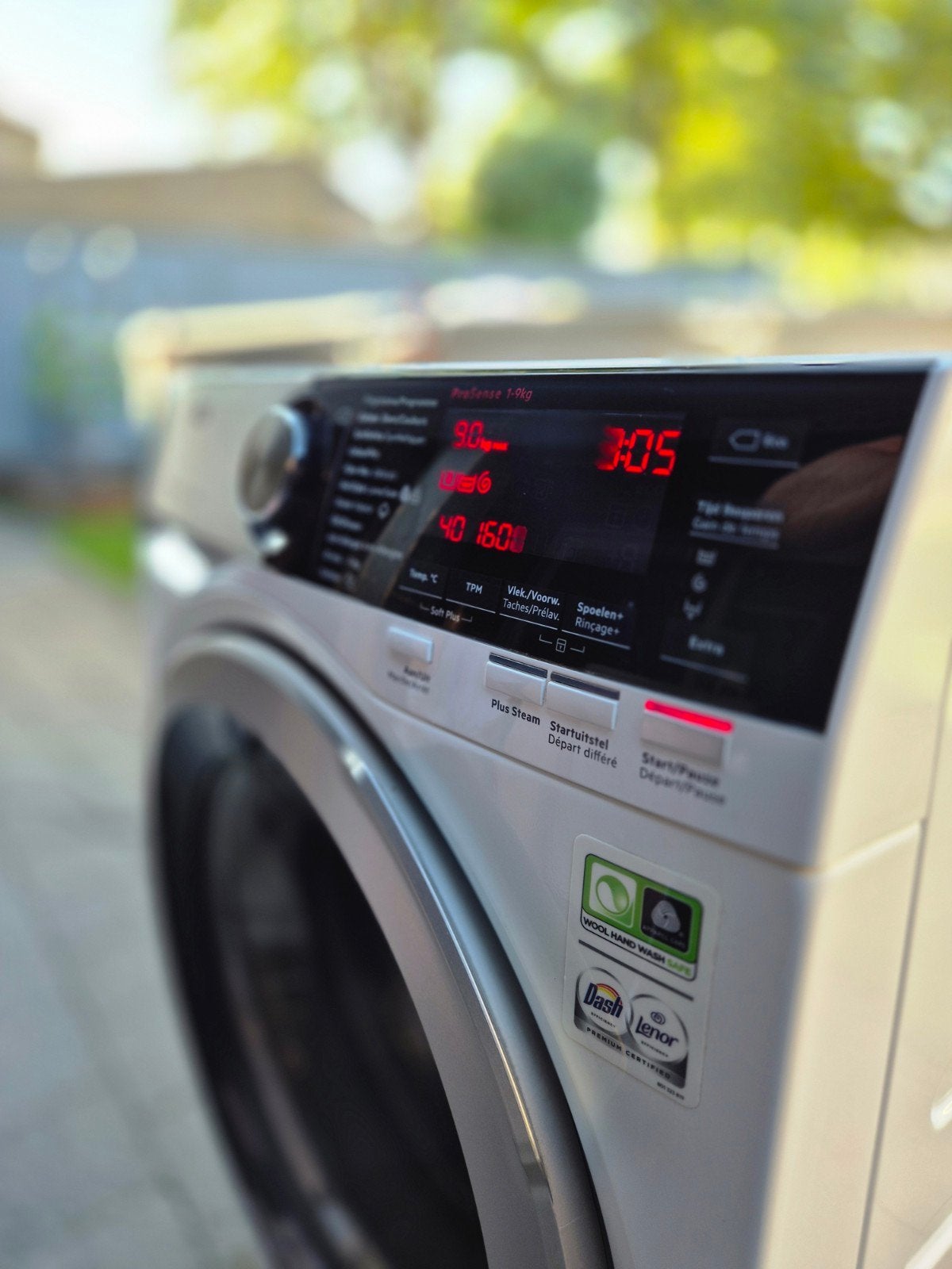AEG WASMACHINE 9KG A +++ IN HEEL GOEDE STAAT., Elektronische apparatuur, Ophalen