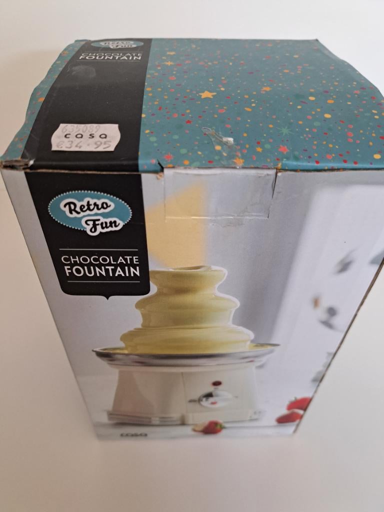 Chocolade fontein, Beige, Overige typen, Ophalen of Verzenden, Zo goed als nieuw