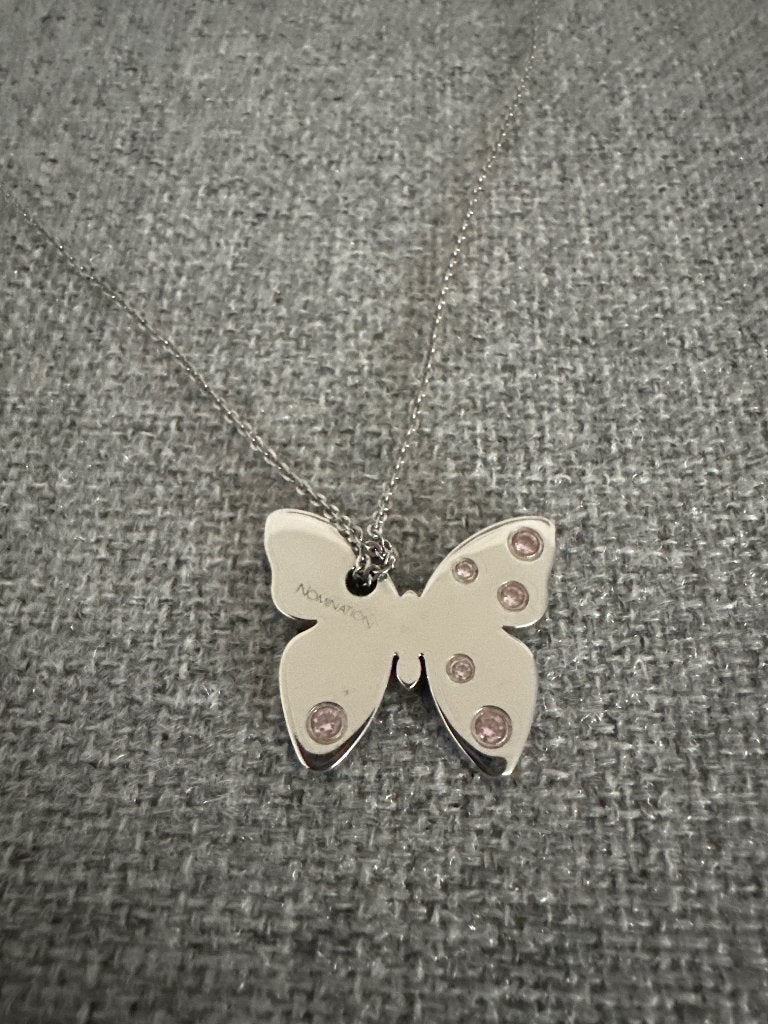 NOMINATION - ketting vlinder, Gebruikt, Overige kleuren, Verzenden, Overige materialen