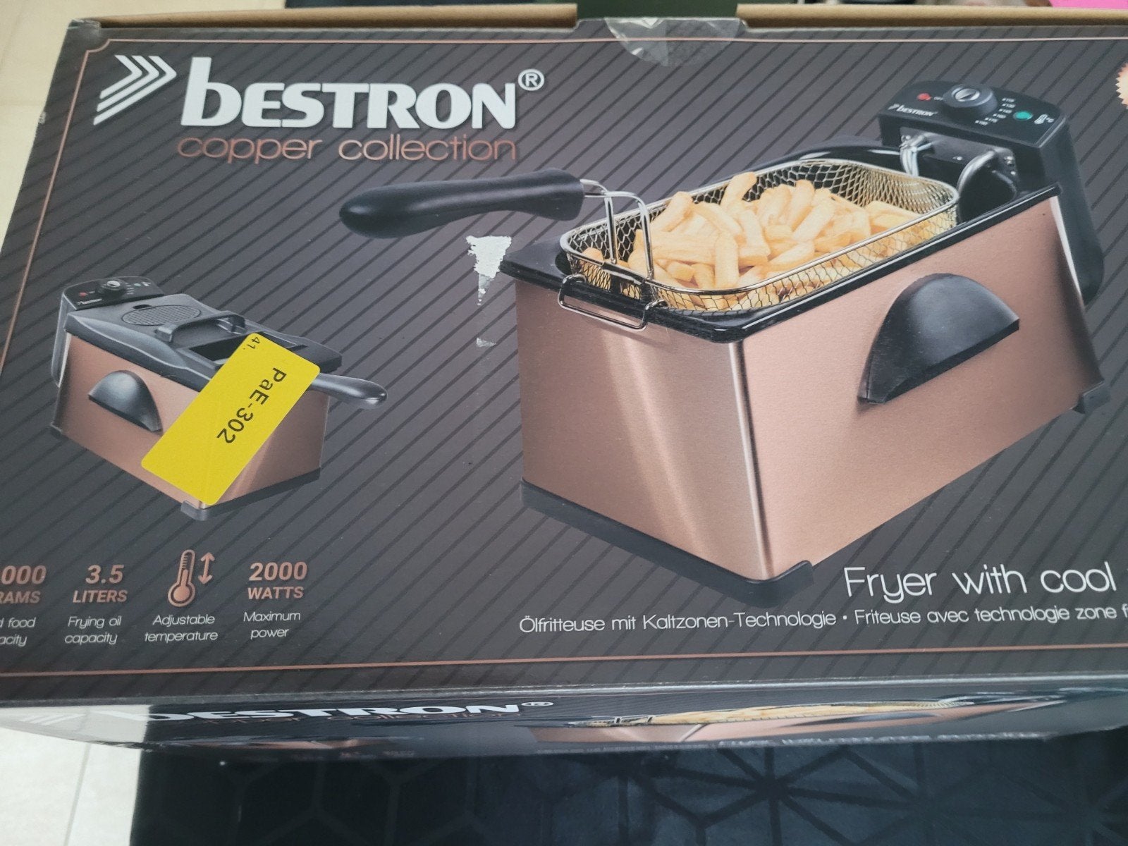 Bestron AF370CO, Electroménager, Friteuses, Enlèvement