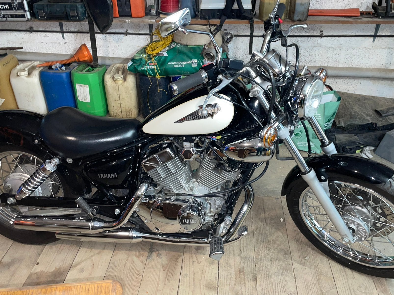 Yamaha virago 125cc, année 1999, 10.280km, Motoren, Chopper, Particulier