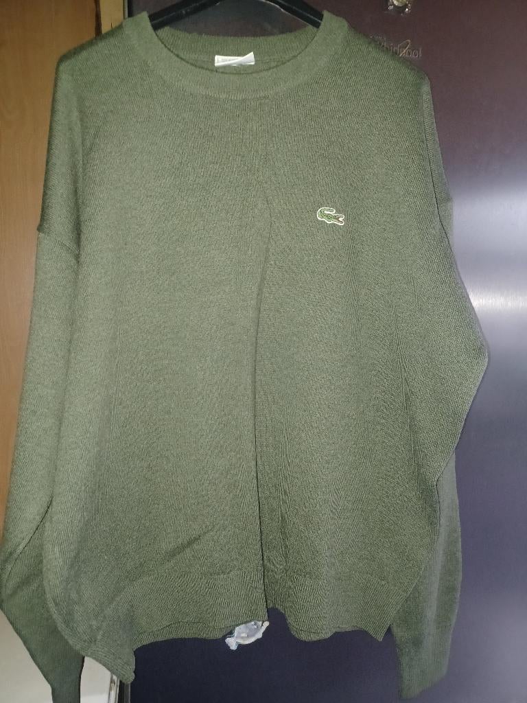 Pull laine lacoste, Ophalen, Lacoste, Maat 56/58 (XL), Zo goed als nieuw